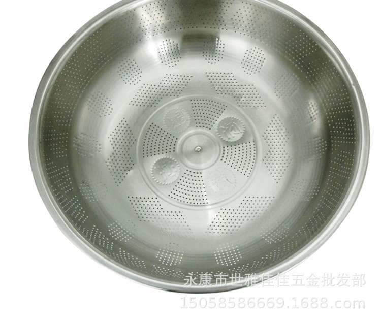 Stainless Steel Thickened Vegetable Cover Household Food Cover 50-80cm Dish Cover Non-Magnetic Dining-Table Cover Spot Hair Dragon