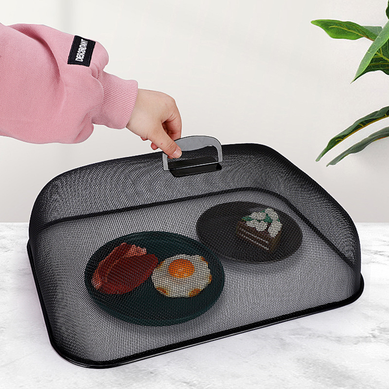 Vegetable Cover Kitchen Household AntiCockroach Mosquito Food Cover round and Square Cover Vegetables Dish Cover Spot