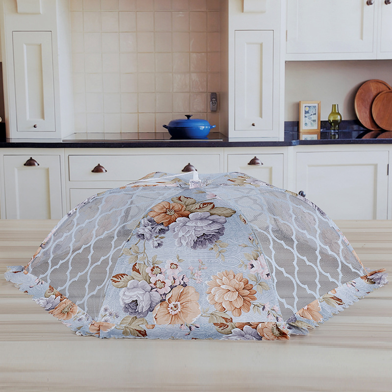 Natural Home 2019 Hot 20-Inch Lace Folding Vegetable Cover Dining Table Fly-Proof Food Cover Dust Cover Factory Wholesale Natural Home 2019 Hot 20-Inch Lace Folding Vegetable Cover Dining Table Fly-Proof Food Cover Dust Cover Factory Wholesale
