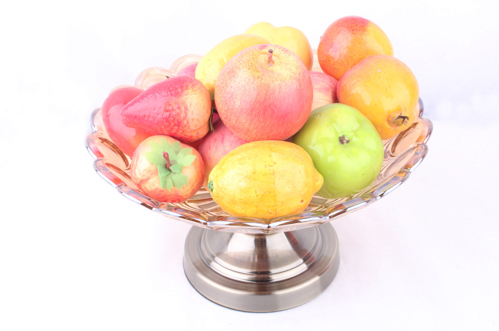 European Fruit Plate Creative Luxury High-Grade Glass Living Room Decoration Gift Utensils Coffee Table Home Practical Decoration European Fruit Plate Creative Luxury High-Grade Glass Living Room Decoration Gift Utensils Coffee Table Home Practical Decoration