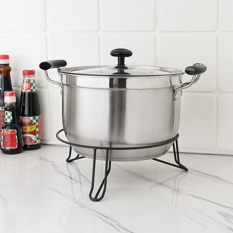 A substitute amazon kitchen supplies pan holder web celebrity insulated table stainless steel soup pan mat wholesale