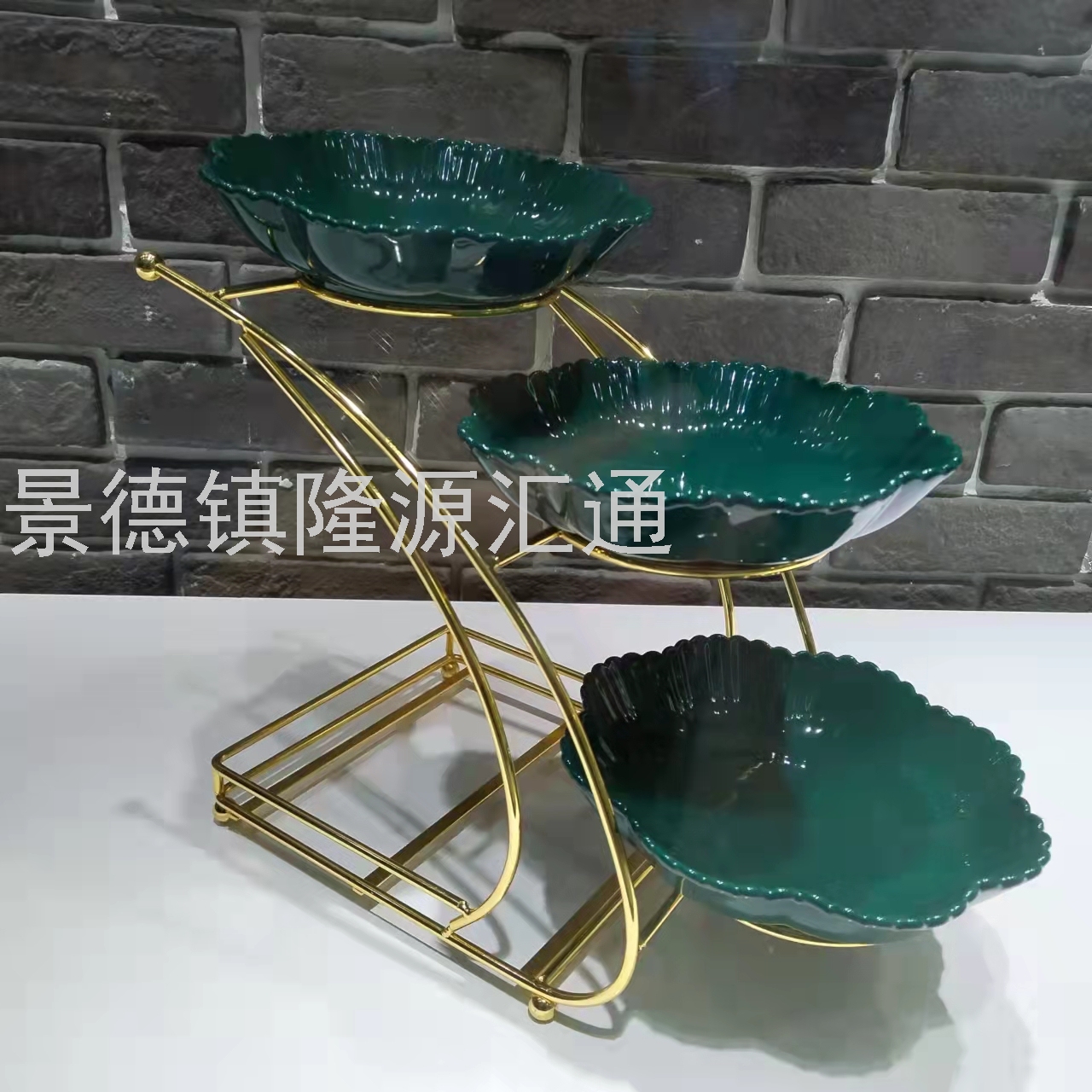 Nut Plate Color Glaze Baking Tray Ceramic Bowl Tableware Spare Parts Ceramic Plate Jingdezhen Fruit Plate Dim Sum Plate