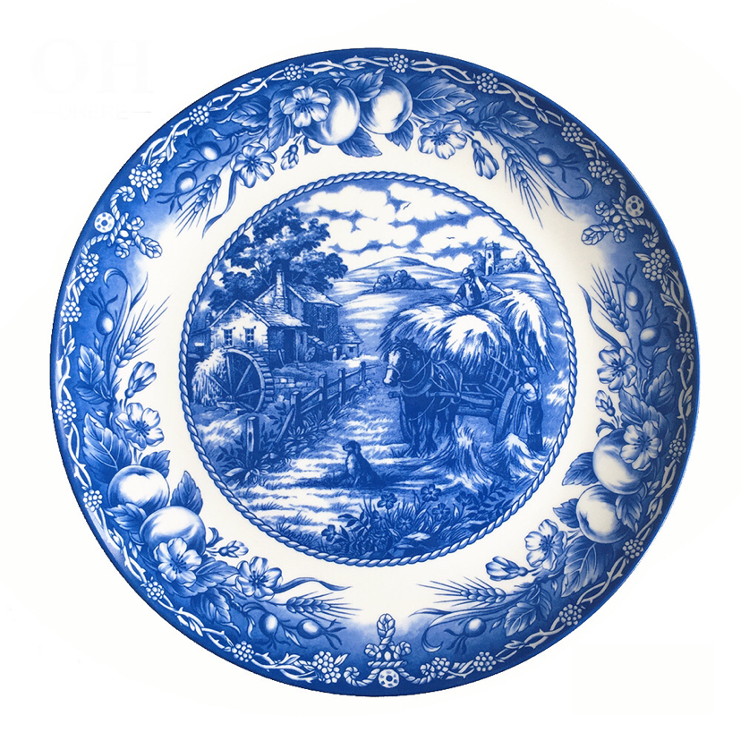 High Bone China Cutlery Tray Ceramic Western Cuisine Plate Table Decoration Large Tray Household Daily Tableware Cake Plate High Bone China Cutlery Tray Ceramic Western Cuisine Plate Table Decoration Large Tray Household Daily Tableware Cake Plate