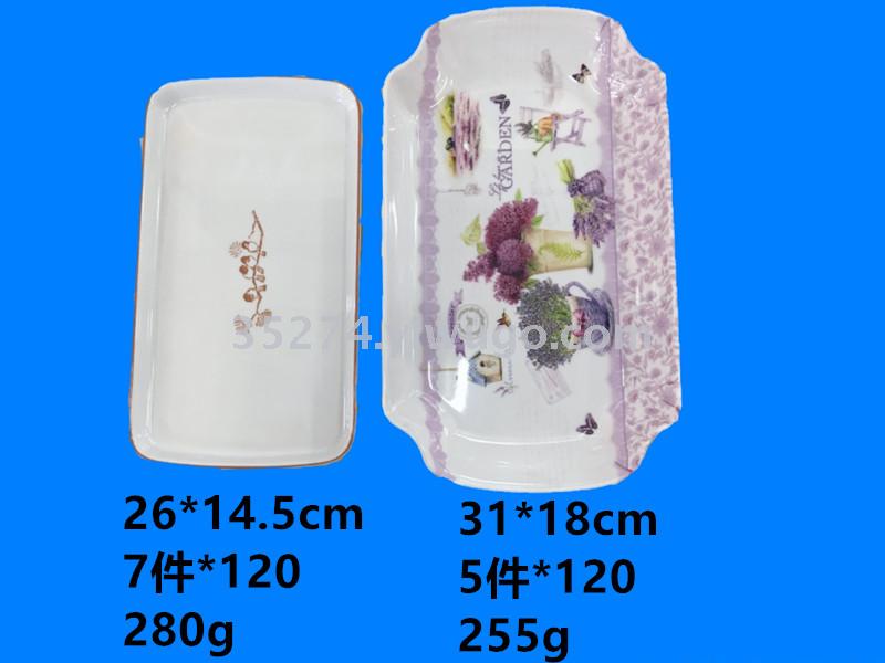 Melamine tableware Melamine plate bowl style exquisite price discount full cabinet package discount