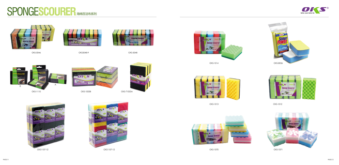 100 clean cloth, sponge cloth serving piece of scouring pads OKS 100 clean cloth, sponge cloth serving piece of scouring pads OKS