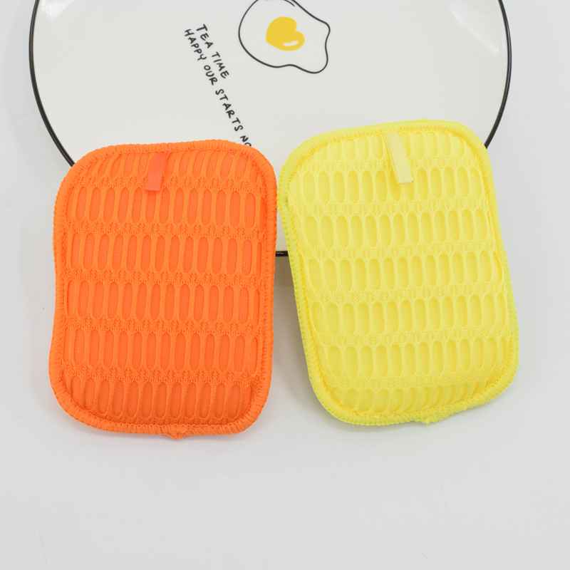 Factory direct taobao hot style sponge dishwashing cloth kitchen brush pot clean wipe a dishcloth dishwashing artifact