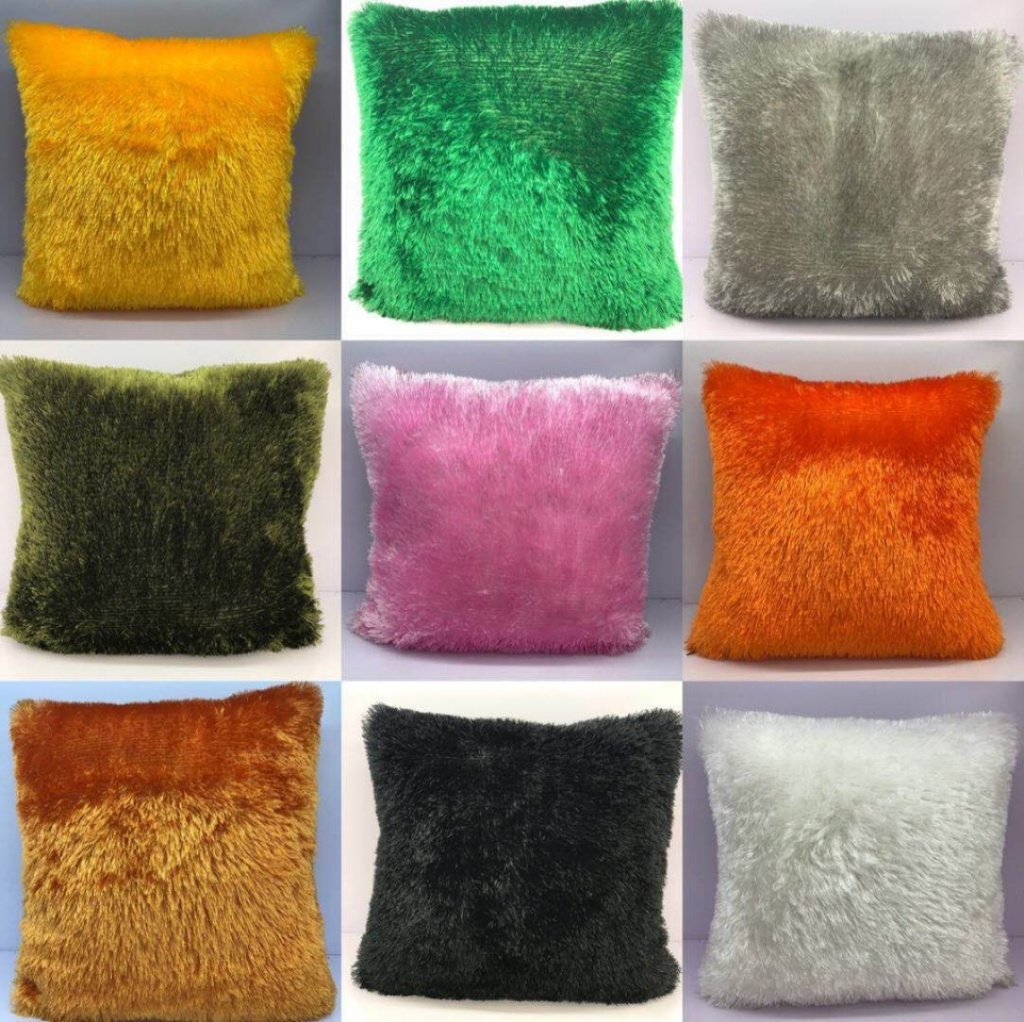 Shiny Velvet Pillow Cover Bedding Household Supplies Plush Cushion Solid Color Cushion Cover Wool Pillow Shiny Velvet Pillow Cover Bedding Household Supplies Plush Cushion Solid Color Cushion Cover Wool Pillow