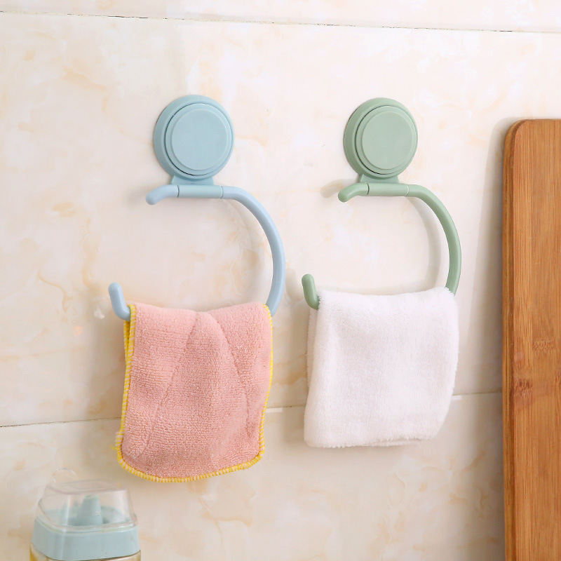 kitchen and bathroom hook without trace and nail hook bathroom sucker wall hanging towel rack paper holder chuck hook