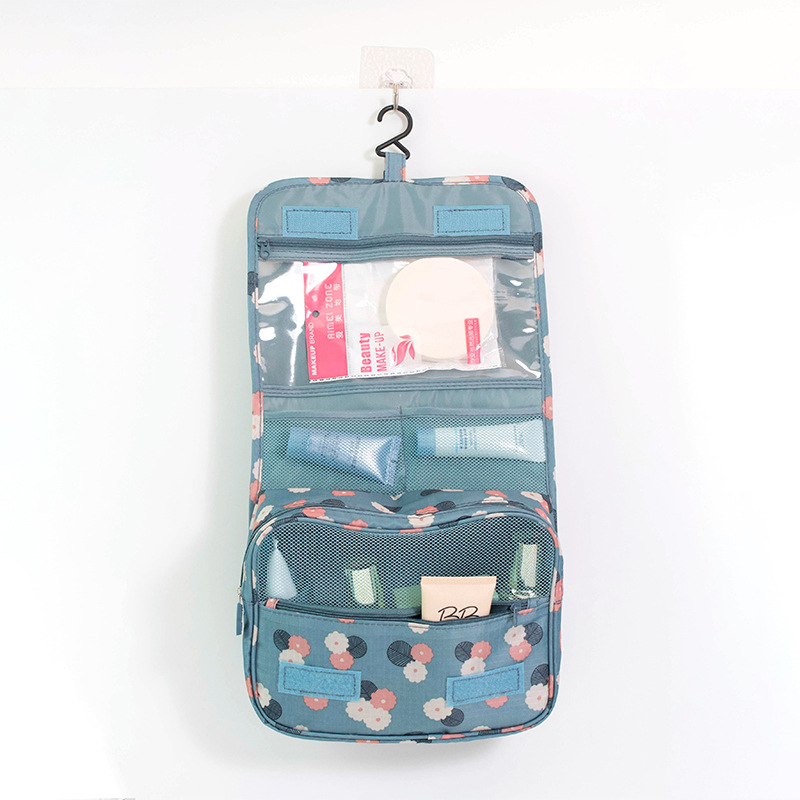 New waterproof travel hanging hook wash gargle bag Large capacity cosmetic bag multi-function wash gargle bag