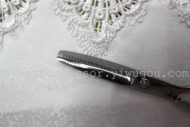 Kaibo factory all steel hair scissors, stainless steel scissors cutting scissors KB764 plastic suction gift box Kaibo factory all steel hair scissors, stainless steel scissors cutting scissors KB764 plastic suction gift box