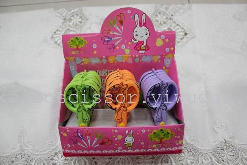 Factory direct cable cartoon scissors plastic scissors KB8020 