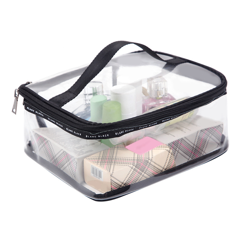 Fatih Travel storage Bag Wash bag men's makeup bag holding bag Women's waterproof transparent portable finishing bag