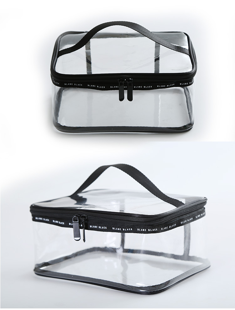 Fatih Travel storage Bag Wash bag men's makeup bag holding bag Women's waterproof transparent portable finishing bag