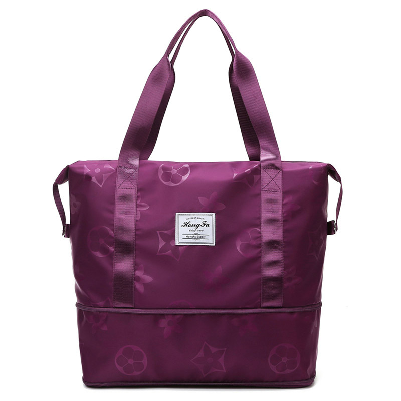 Expansion Short-Distance Portable Travel Bag Handbag Large Capacity Storage Bag Shoulder Bag Women&#039;s Sports Yoga Fitness Bag