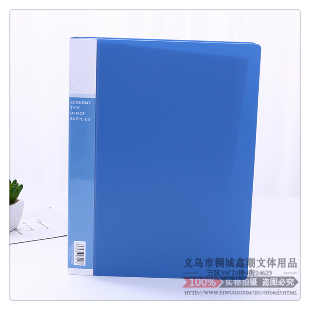 Folder Transparent Insert Info Booklet Thickened Multi-Layer Student Stationery Test Paper Storage Bag Organizing Office Supplies