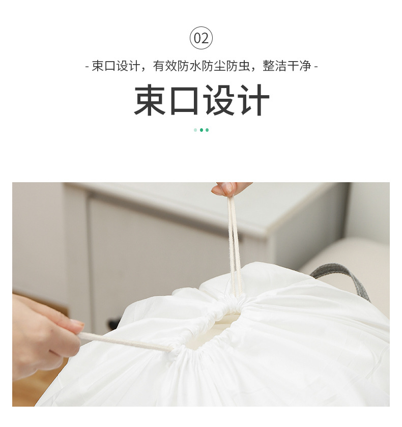 Factory Direct Sales Storage Basket Cotton and Linen Fabric Dirty Clothes Basket Children's Toys Clothing Storage Bag Oversized Drawstring Laundry Basket