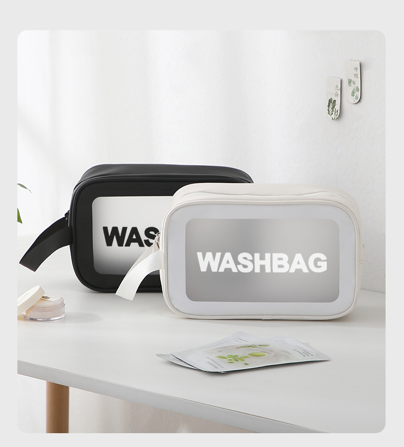 Bag 2020 New Ultra hot Ins Air Travel makeup bag with large capacity and thickening PU waterproof portable storage bag Bag 2020 New Ultra hot Ins Air Travel makeup bag with large capacity and thickening PU waterproof portable storage bag
