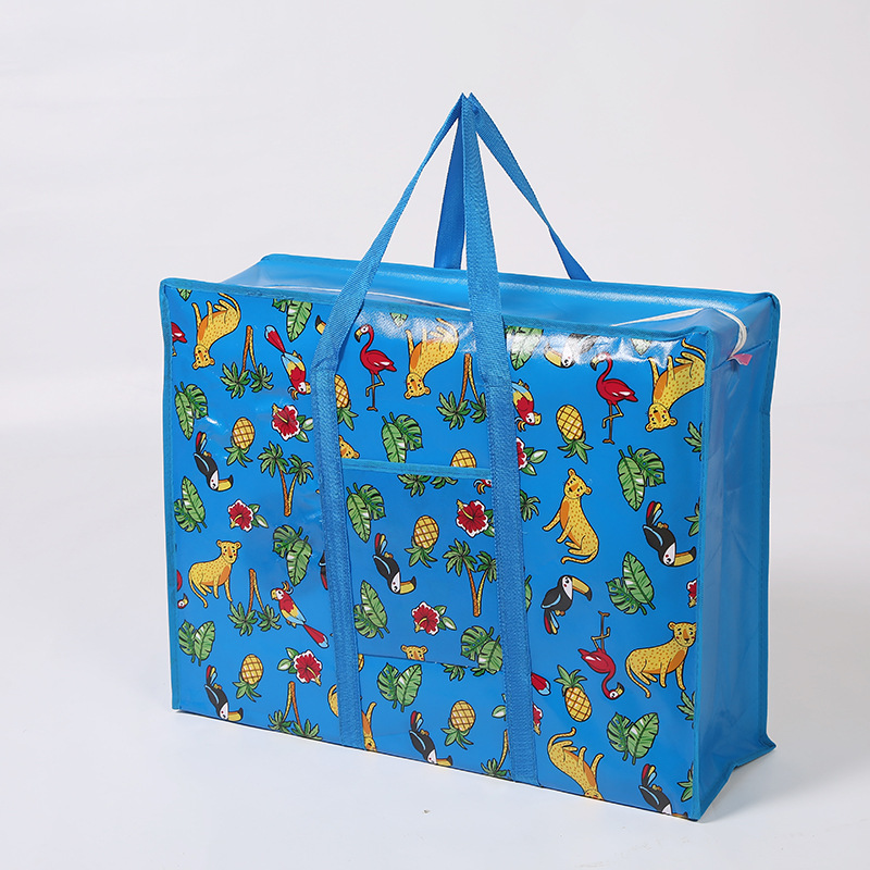 As a moving bag large capacity quilt luggage storage bag non-woven fabric wear-resistant student doggy bag wholesale As a moving bag large capacity quilt luggage storage bag non-woven fabric wear-resistant student doggy bag wholesale