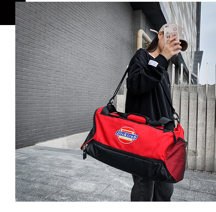 Wholesale Manufacturers Contrast Color Portable Travel One Shoulder Bag Short-Distance Storage Bag Large Capacity Handbag Customizable Logo Wholesale Manufacturers Contrast Color Portable Travel One Shoulder Bag Short-Distance Storage Bag Large Capacity Handbag Customizable Logo