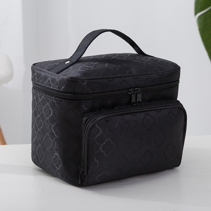 Korean Style Cosmetic Bag Women&#039;s 2021 New Large Capacity Travel Handbag Portable Cosmetics Storage Bag Wash Bag