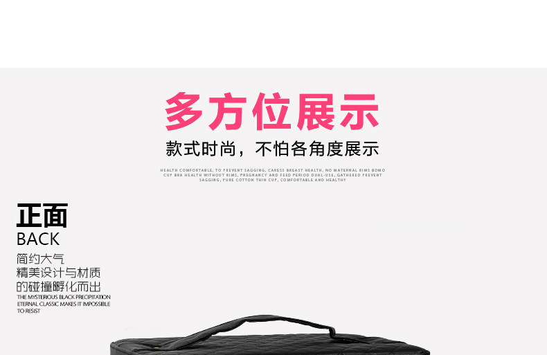 Korean-Style Multi-Layer Large Capacity Korean Cosmetic Bag Storage Box Jewelry Storage Box Portable Travel Storage Bag Cosmetic Case
