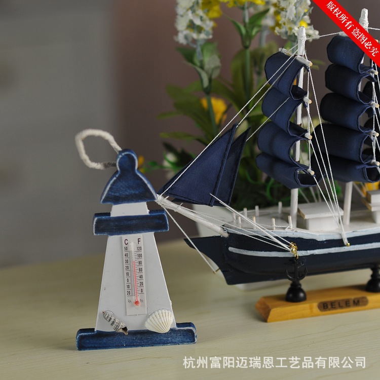 Meryn Thermometer Pendant Lighthouse Pendant Household Pendant Mediterranean Sea Wall Pendant MA16107 Meryn Thermometer Pendant Lighthouse Pendant Household Pendant Mediterranean Sea Wall Pendant MA16107