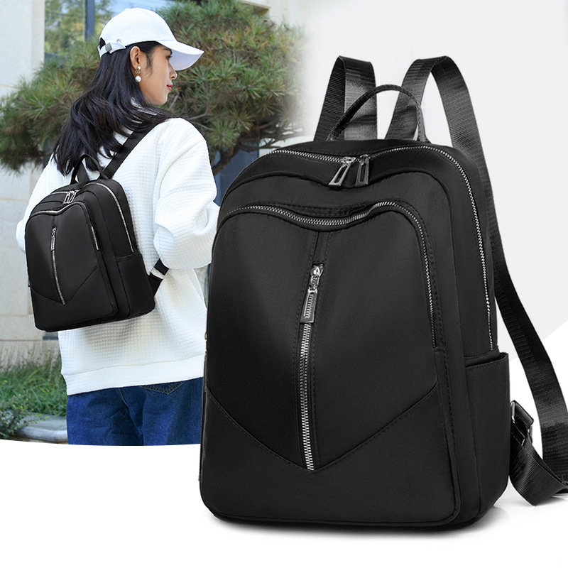 Foreign Trade Wholesale New Fashion Oxford Cloth Backpack Lightweight Travel Backpack Storage Bag Student Schoolbag Fashion Delivery