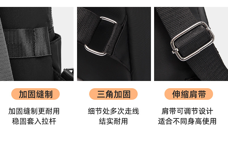 Foreign Trade Wholesale New Fashion Oxford Cloth Backpack Lightweight Travel Backpack Storage Bag Student Schoolbag Fashion Delivery Foreign Trade Wholesale New Fashion Oxford Cloth Backpack Lightweight Travel Backpack Storage Bag Student Schoolbag Fashion Delivery