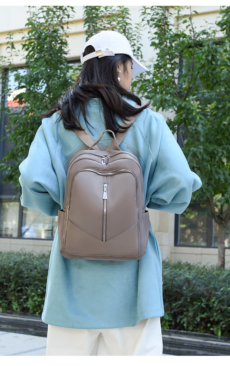 Foreign Trade Wholesale New Fashion Oxford Cloth Backpack Lightweight Travel Backpack Storage Bag Student Schoolbag Fashion Delivery Foreign Trade Wholesale New Fashion Oxford Cloth Backpack Lightweight Travel Backpack Storage Bag Student Schoolbag Fashion Delivery