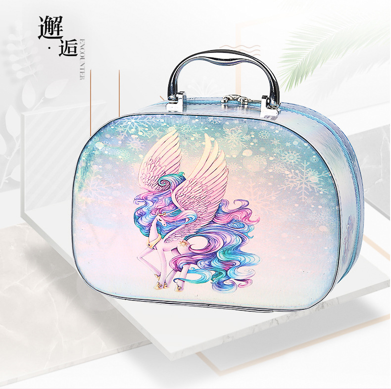 Make-up bag New fashion dazzle color laser personality Korean version of laser wash gargle makeup box storage bag mobile phone shell bag Make-up bag New fashion dazzle color laser personality Korean version of laser wash gargle makeup box storage bag mobile phone shell bag