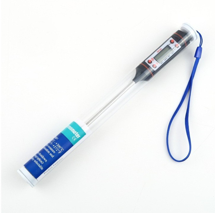 Food Food Pen Thermometer Probe Electronic Digital Display Liquid Barbecue Baking Oil Temperature Meter Factory Direct Sales Food Food Pen Thermometer Probe Electronic Digital Display Liquid Barbecue Baking Oil Temperature Meter Factory Direct Sales