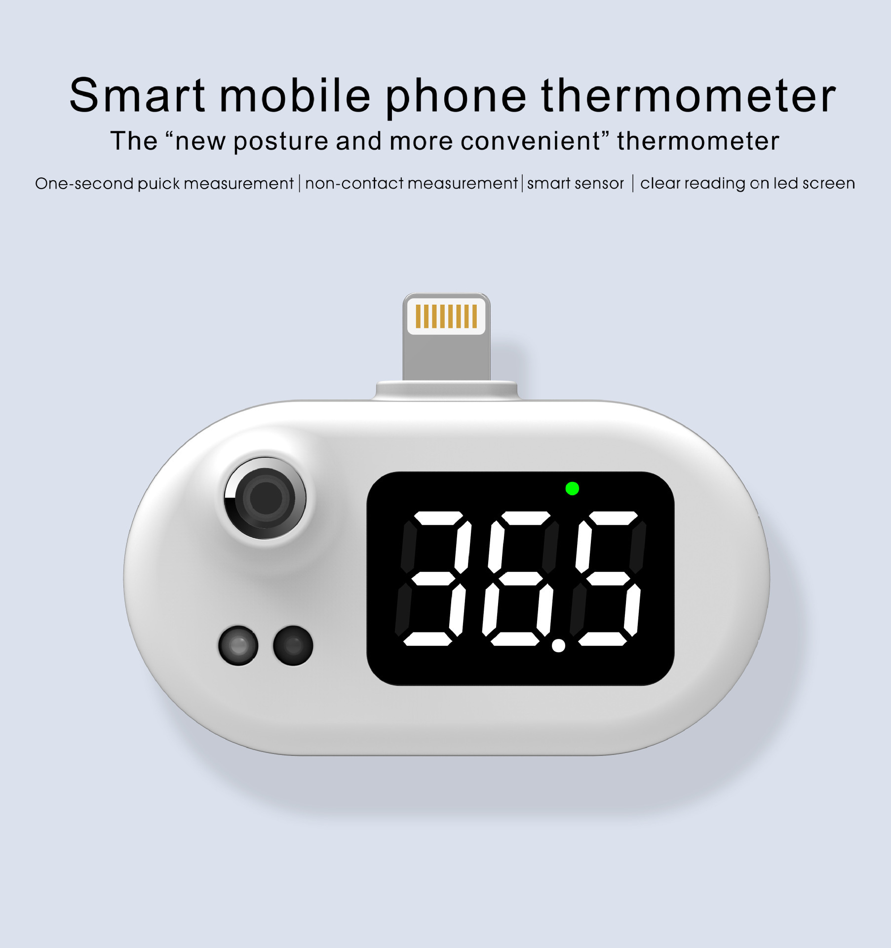 Low price smart phone automatic infrared mobile phone non-contact infrared multi-interface portable mobile phone thermometer
