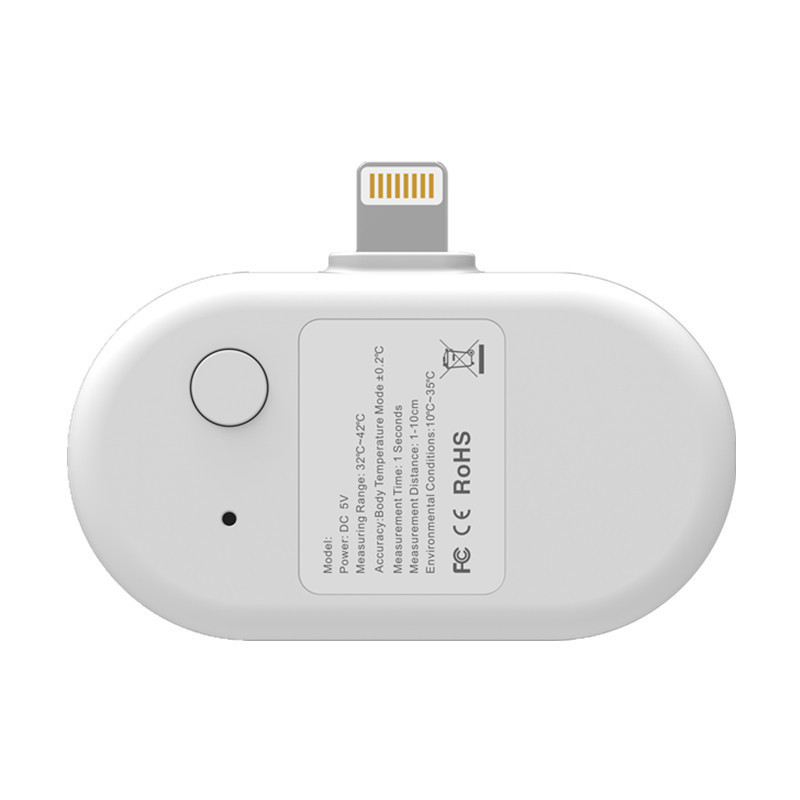 Low price smart phone automatic infrared mobile phone non-contact infrared multi-interface portable mobile phone thermometer Low price smart phone automatic infrared mobile phone non-contact infrared multi-interface portable mobile phone thermometer