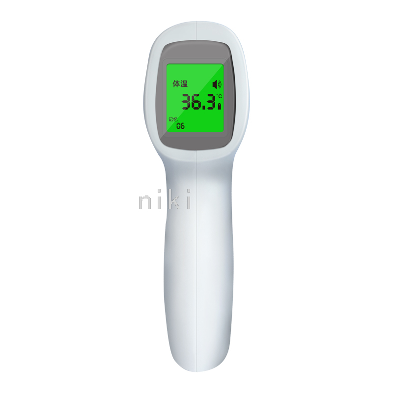 Forehead Temperature Gun Three-Color Color Changing Factory Spot Thermometer Thermometer Handheld Battery Pack Temperature Sensing Precision Foreign Trade Exclusive Forehead Temperature Gun Three-Color Color Changing Factory Spot Thermometer Thermometer Handheld Battery Pack Temperature Sensing Precision Foreign Trade Exclusive
