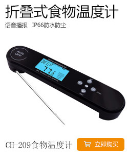Outdoor Barbecue BBQ Temperature Fork CH-206 Electronic Barbecue Fork Food Thermometer Outdoor Barbecue BBQ Temperature Fork CH-206 Electronic Barbecue Fork Food Thermometer