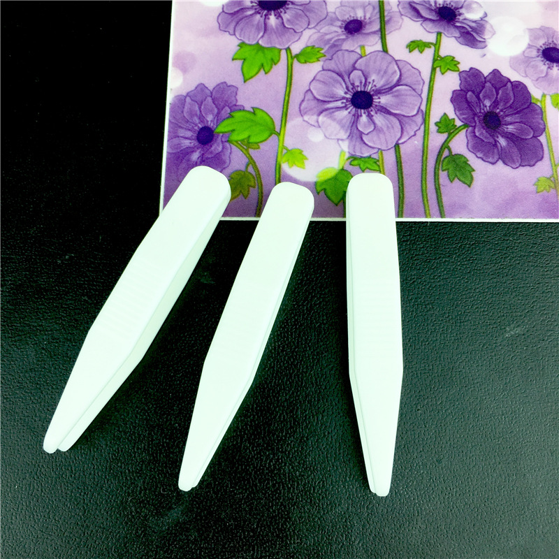 G071 Lace Double Eyelid Stickers Tweezers Mask Clip Beauty Clip Plastic Tweezers Double Eyelid Stickers Tweezers