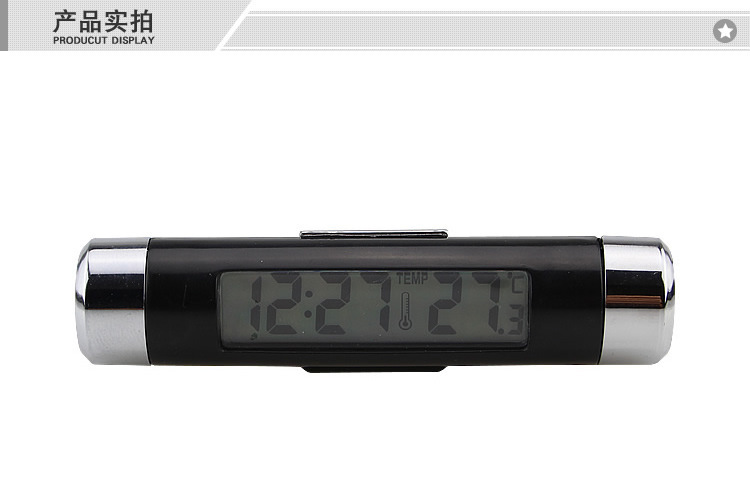 Car Air Outlet Thermometer Electronic Clock Time Led Digital Display Thermometer with Back Luminous Car Supplies Car Air Outlet Thermometer Electronic Clock Time Led Digital Display Thermometer with Back Luminous Car Supplies