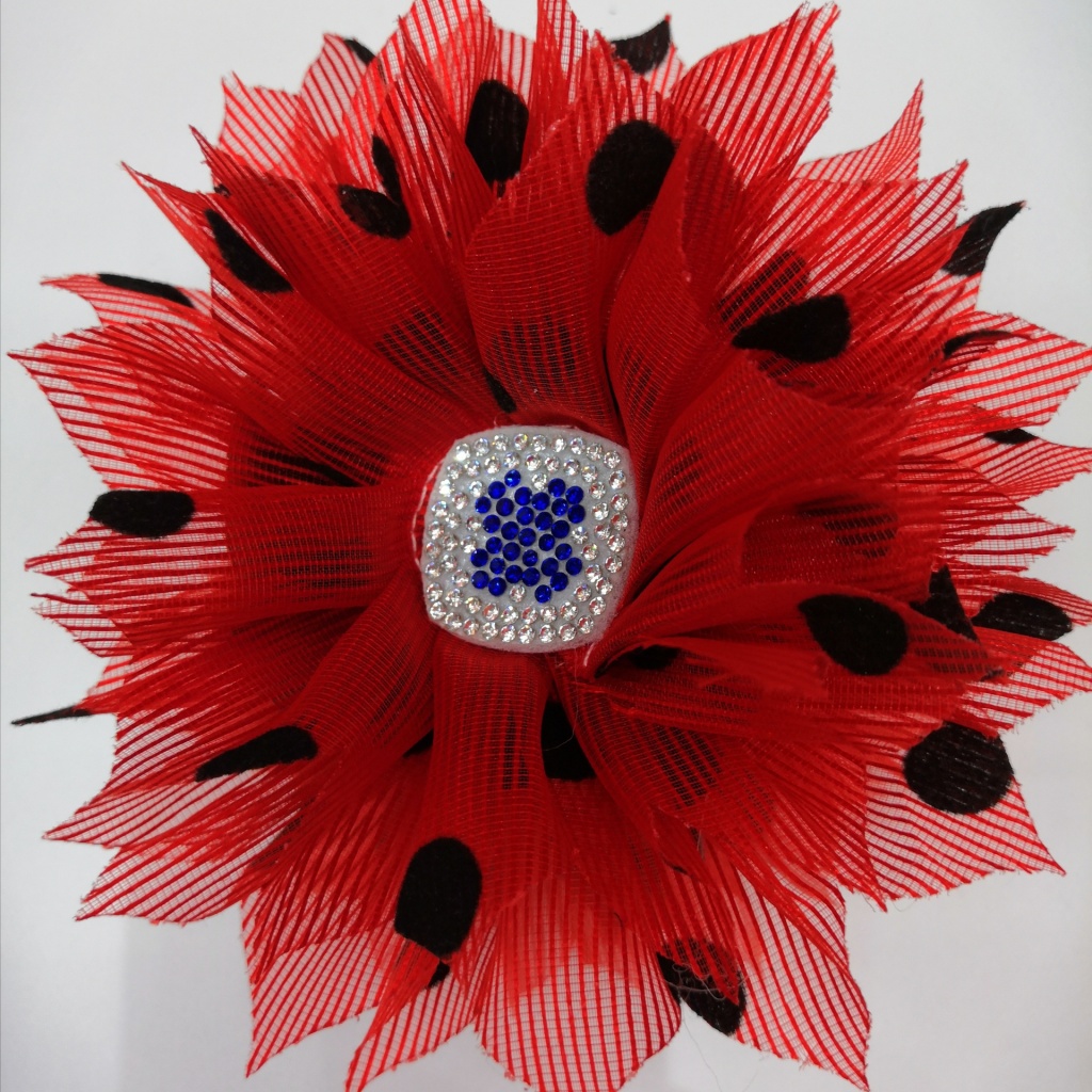 Fabric Hair Claw Plastic Clip Handmade Homemade European and American Middle East Muslim Style