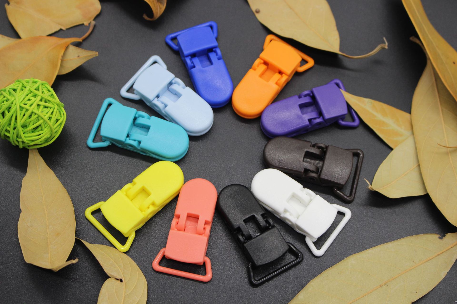 Fork Anti-Drop Clip Environmental Protection Plastic Clip Suspender Pants Strap Clip