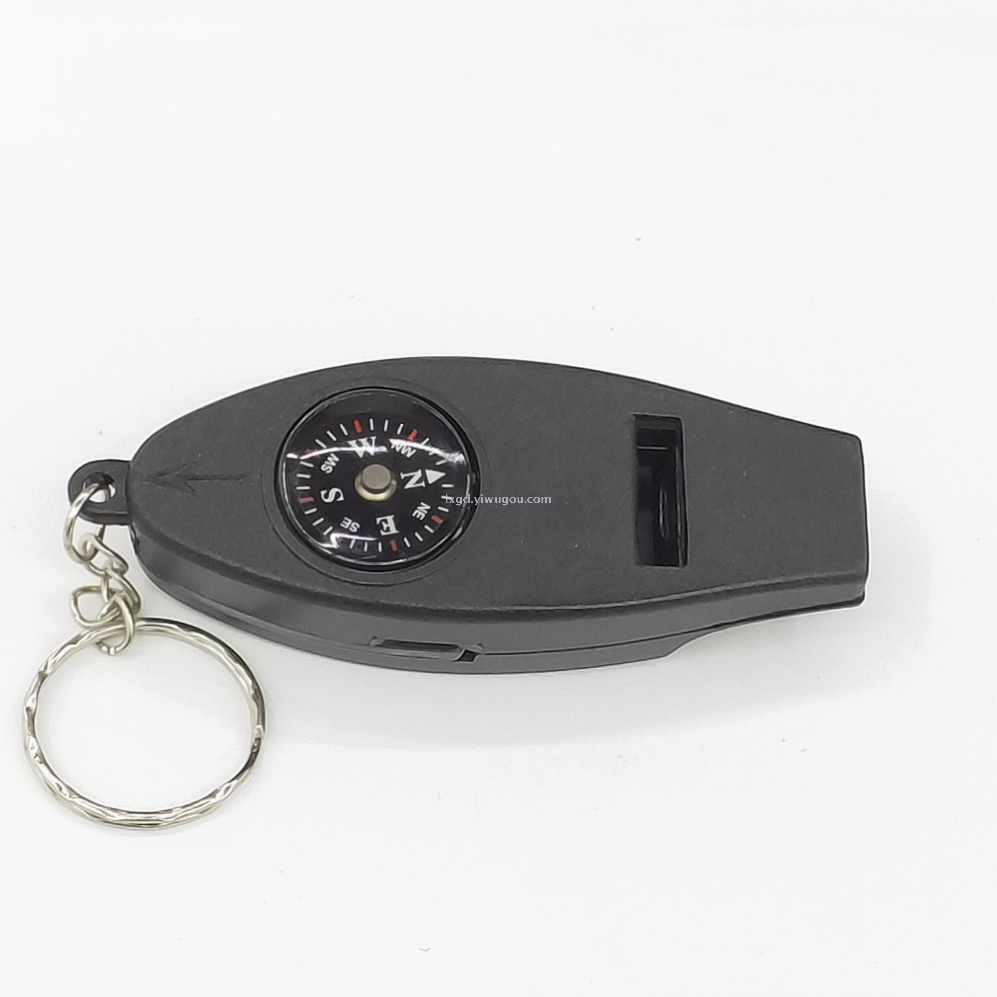 H4-1 Four-in-One Multifunctional Whistle Thermometer Magnifying Glass Compass H4-1 Four-in-One Multifunctional Whistle Thermometer Magnifying Glass Compass