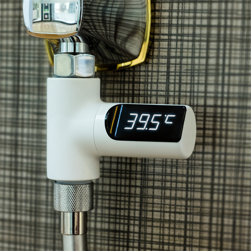 Zhiwen Passive Led Water Thermometer Electronic Faucet Baby Bath Bath Creative Shower Thermometer