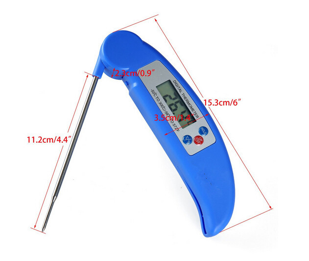 Folding Probe Barbecue Barbecue Thermometer Kitchen Food Electron Spectrum Thermometer