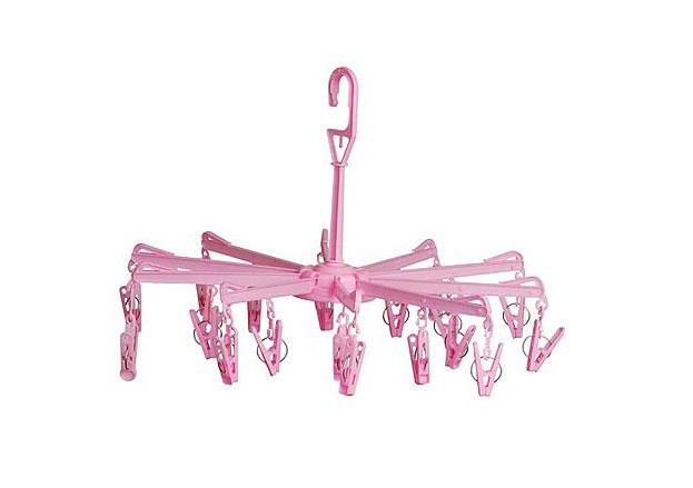 Windproof plastic clip drying rack folding travel portable hanger rack plastic hanger Windproof plastic clip drying rack folding travel portable hanger rack plastic hanger