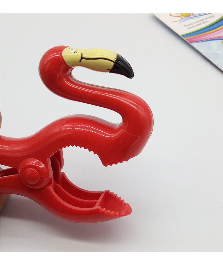 Flamingo Clip Summer Theme Beach Clip Flamingo plastic clip