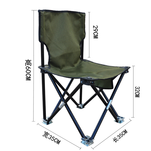 Manufacturers selling outdoor leisure stool fishing chair folding chair Oxford cloth iron feet Manufacturers selling outdoor leisure stool fishing chair folding chair Oxford cloth iron feet