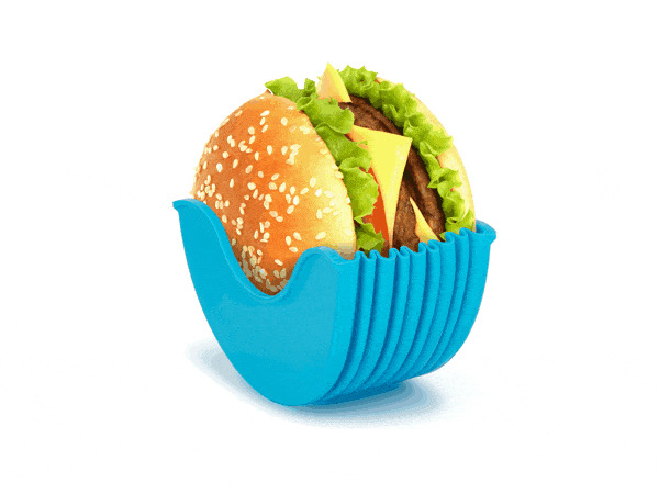 Hamburger Fixed Box Sandwich Storage Rack Silicone Anti-Drop Washable Retractable Plastic Clip Burger Bud Hamburger Fixed Box Sandwich Storage Rack Silicone Anti-Drop Washable Retractable Plastic Clip Burger Bud