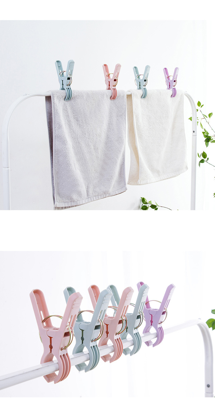 plastic clip Windproof Thickening Quilt Clip 5 PCs Household Plastic Big Clip Strongly Fixed Drying Clothes Pin plastic clip Windproof Thickening Quilt Clip 5 PCs Household Plastic Big Clip Strongly Fixed Drying Clothes Pin