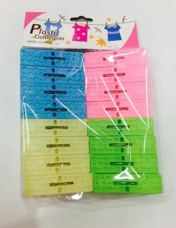 The Plastic clip clothespin. The Plastic clip clothespin.
