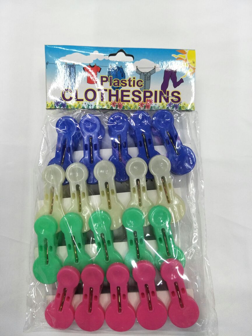 Clip clothes-drying clip two round plastic clip socks clip underwear clip color clip Clip clothes-drying clip two round plastic clip socks clip underwear clip color clip