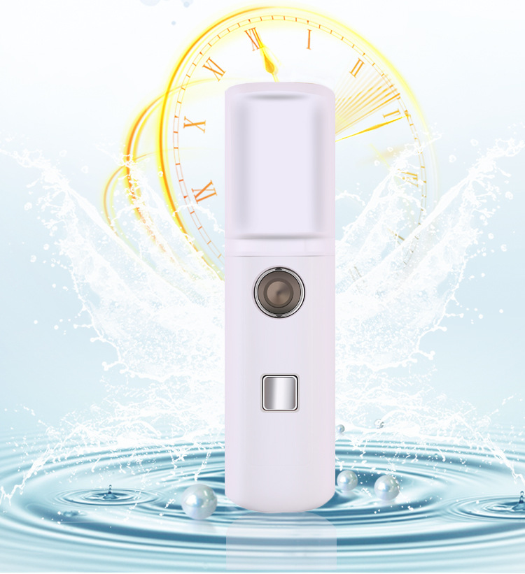 Factory in Stock Chinese and English Packaging Handheld Portable Beauty Instrument Artifact Face Steaming Humidifier Nano Mist Sprayer